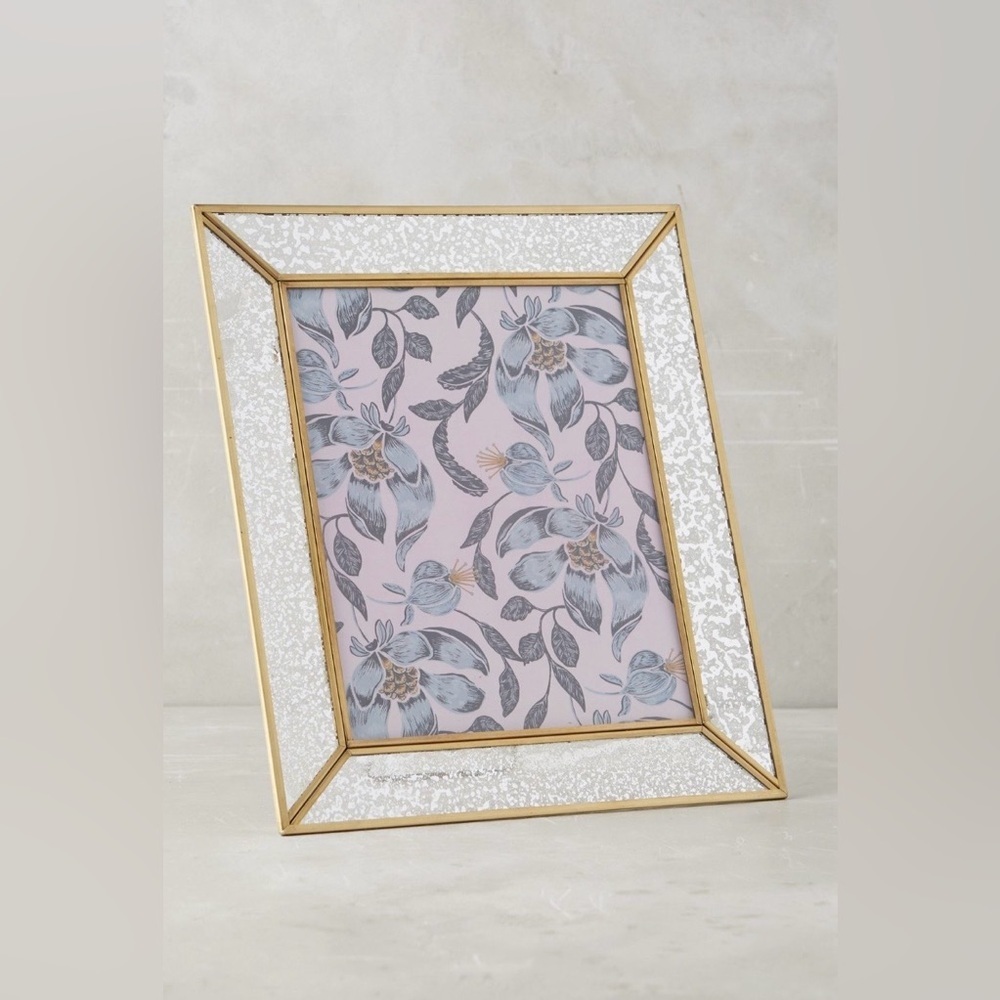 RARE Anthropologie NWT Mercury Glass Frame (8x10)